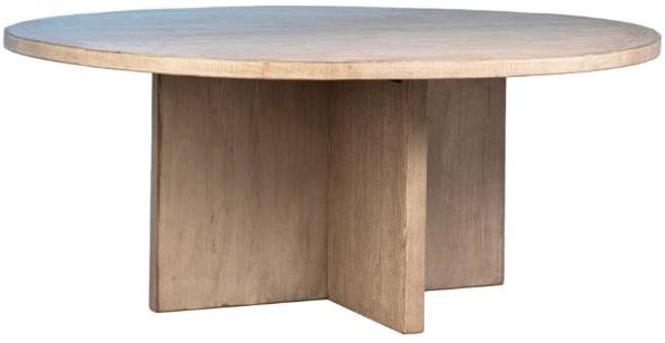 Dovetail Furniture Harley Light Warm Wash Dining Table-0
