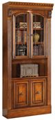 Parker House® Huntington Antique Vintage Pecan 32" Glass Door Cabinet-0