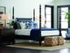 Tommy Bahama® Furniture Kingstown Sovereign Black Queen Poster Bed-3