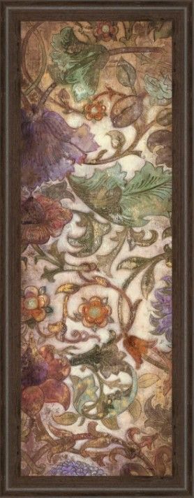 Classy Art Floral Sonata Il By O’Flannery Wall Art-1