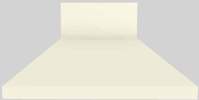 Vent-A-Hood® 60" Biscuit Euro-Style Wall Mounted Range Hood-0