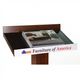 Furniture of America® Catalia Dark Oak/Espresso Book Stand-2