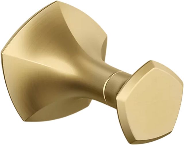 KOHLER® Occasion® Vibrant Brushed Moderne Brass Robe Hook-0