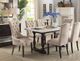 ACME Furniture Gerardo Beige/Weathered Espresso Arm Chair-1