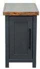 Legends Home Essex Whiskey Square Side Table with Black Base-2