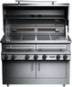 Kalamazoo™ Hybrid Fire K1000HB 4-Burner Marine-Grade Stainless Steel Built-In Bulk Liquid Propane Grill-1