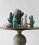 A & B Home White Candle Holder-1