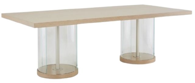 Michael Amini® Laguna Ridge Washed Oak Dining Table-0