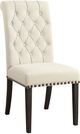 Coaster® Alana 2-Piece Beige/Smokey Black Side Chairs-2