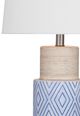 Bassett Mirror Sands Blue/White Table Lamp-2