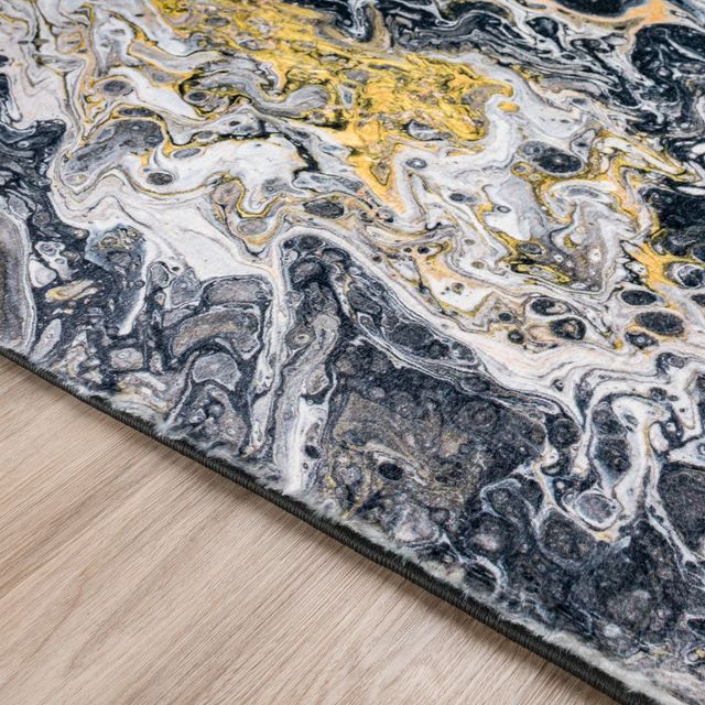 Dalyn™ Rug Company Kikiamo KK13 Graphite 5'x8' Area Rug-1