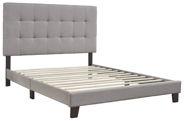 Signature Design by Ashley® Adelloni Gray King Upholstered Bed-3