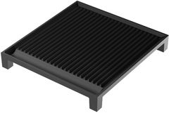 Ilve® 11.2" Ribbed Cast Iron Griddle