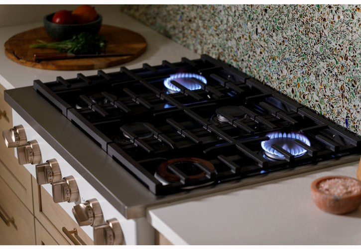 Café - 36" Built-In Gas Cooktop with 6 Burners, Customizable - Thumbnail 5