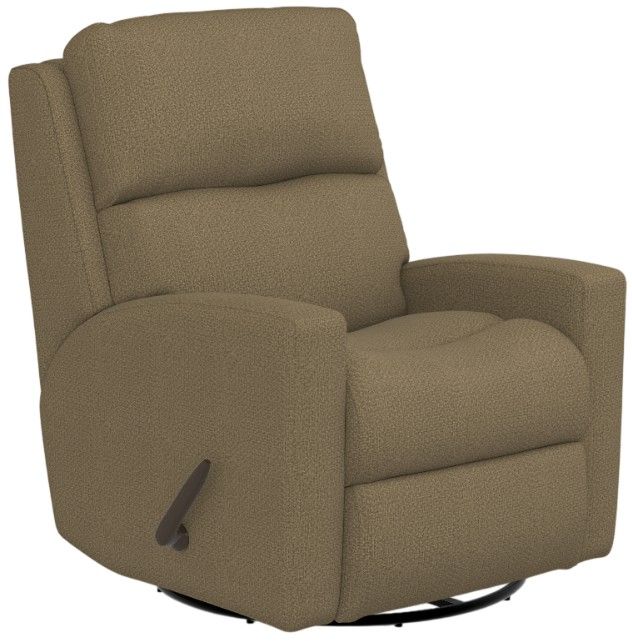 Flexsteel® Customizable Catalina Manual Swivel Gliding Recliner-3