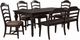 Liberty Furniture Paradise Valley 6-Piece Saddle Brown/Tobacco Rectangular Dining Table Set-0