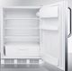 Accucold® by Summit® 5.5 Cu. Ft. Stainless Steel Under the Counter Refrigerator-2