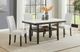 New Classic® Home Furnishings Carissa 5-Piece Espresso/Stone Counter Table Set-1