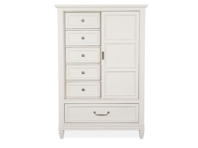 Magnussen Home® Willowbrook Egg Shell White Door Chest-0