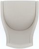 Caracole® Tall Order Caracole Classic Soft Silver Paint/White Dining Side Chair-4