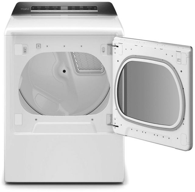 Whirlpool® 8.8 Cu. Ft. White Front Load Gas Dryer-1