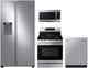 Samsung 4 Piece Stainless Steel Kitchen Package-0