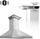 ZLINE 30" Stainless Steel Wall Mounted Range Hood with CrownSound® Bluetooth Speakers-3