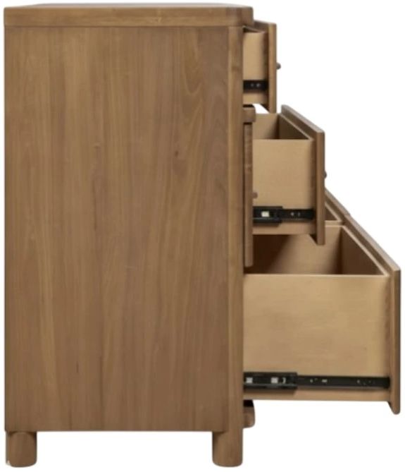 Modus Furniture Hollis Cabin Glow 8-Drawer Dresser-3