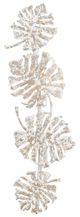 Crestview Collection Callaway Dusty White Wall Sconce-2