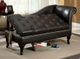 Furniture of America® Lakeport Black Chaise-2