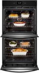 Whirlpool® 27" Fingerprint Resistant Stainless Steel Double Electric Wall Oven-1