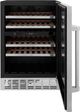 ZLINE Monument 24" Stainless Steel Freestanding Wine Cooler -1