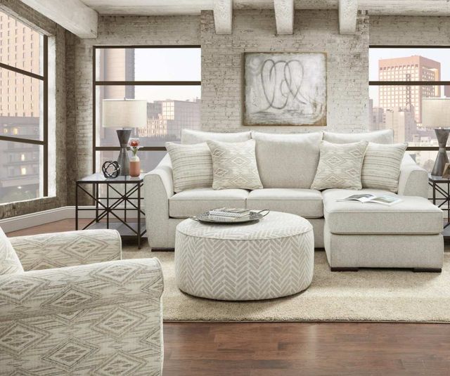 Fusion Furniture Western Front Blanco Accent Chair-1
