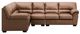 Signature Design by Ashley® Whitlock 3-Piece Caramel L-Shape Sectional-1