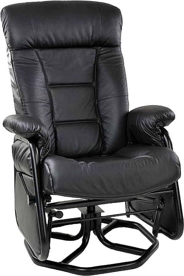 PEL International PEL 17 Series Black Manual Recliner-0