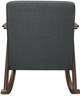 Homelegance® Waithe Dark Gray/Dark Walnut Rocking Chair-4