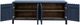 International Furniture Direct Jazmine Marine Blue Console-4