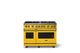 Viking® 5 Series 48" Daffodil Pro Style Gas (LP) Range with Polished Chrome Trim-3