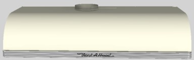 Vent-A-Hood® 42" Biscuit Retro Style Under Cabinet Range Hood-0
