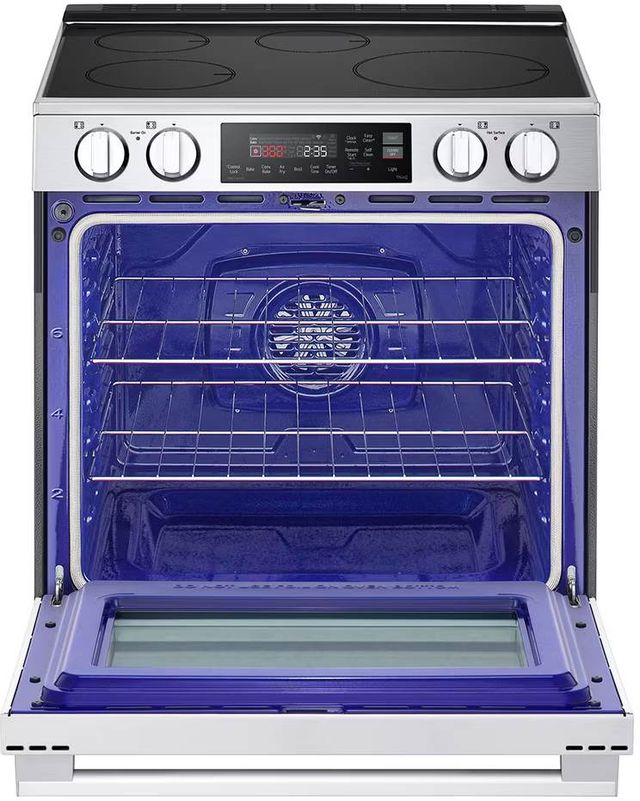 LG 30" PrintProof® Stainless Steel Slide-In Induction Range with ProBake Convection®-1