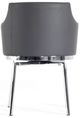 VIG Furniture Modrest Kaweah Chrome/Gray Modern Dining Chair-3