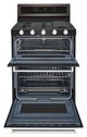 KitchenAid® 30" Black Stainless Steel Pro Style Gas Range-2