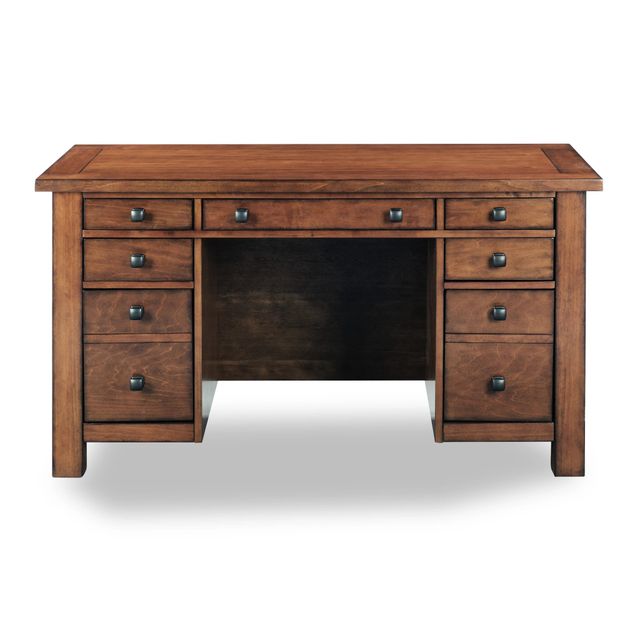 homestyles® Tahoe Brown Pedestal Desk-2