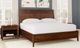 A-America® Ralston Dark Amber Queen Storage Panel Bed-1