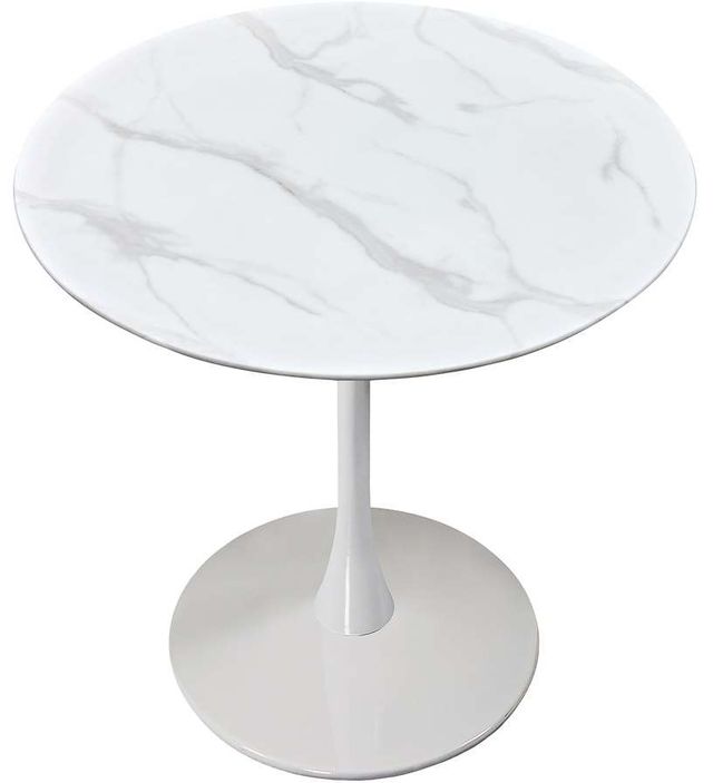 Meridian Furniture Tulip White 36'' Counter Height Table-1