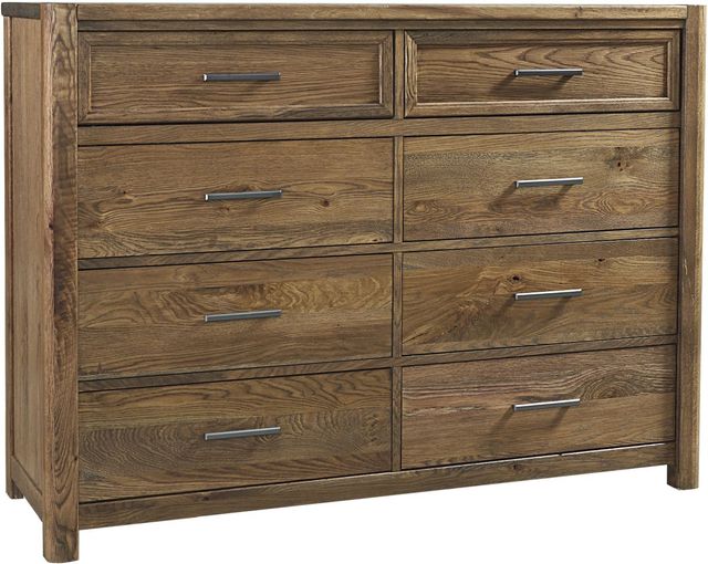 LM Co Home By Vaughan-Bassett Crafted Oak by Ben & Erin Napier Natural 8-Drawer Dresser-0