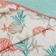 Olliix by Madison Park Coral Full/Queen Pebble Beach 6 Piece Cotton Sateen Reversible Coverlet Set-3