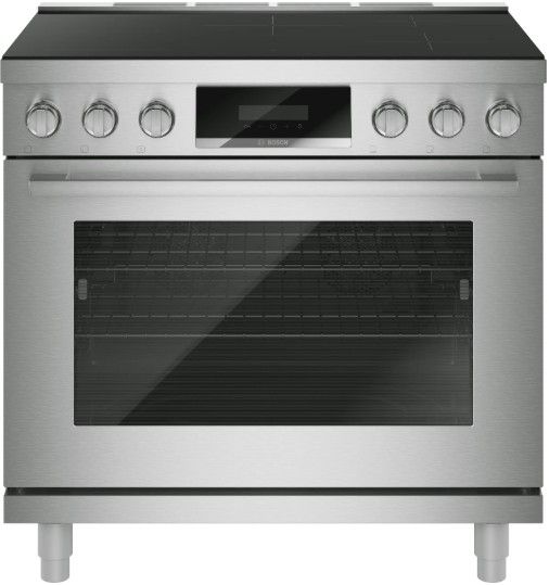 Bosch® 800 Series 36” Stainless Steel Freestanding Induction Range-0