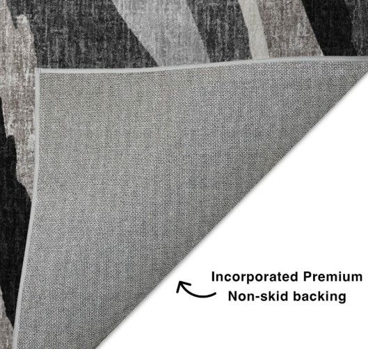 Dalyn™ Rug Company Lorenzo LN4  Black 5'x8' Area Rug-2