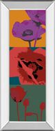 Classy Living Li-Legger, D Pop Poppies Mirror Framed Wall Art-0